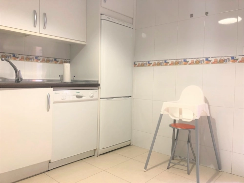 Cocina con acceso a terraza